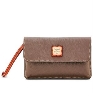 Dooney and Bourke Gray Milly Wristlet